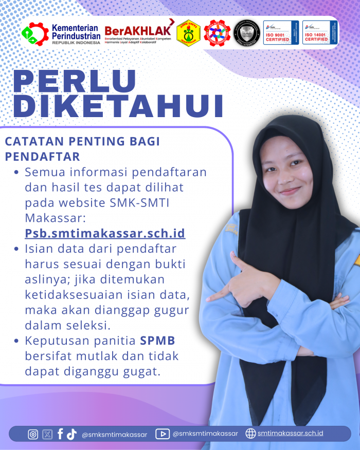 Perlu Diketahui 1