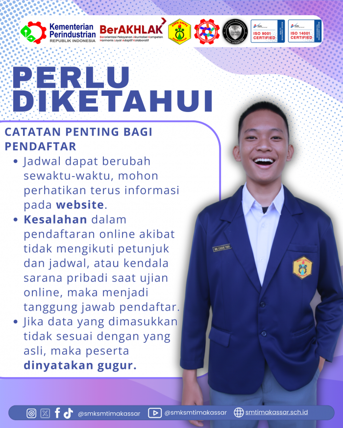 Perlu Diketahui 2
